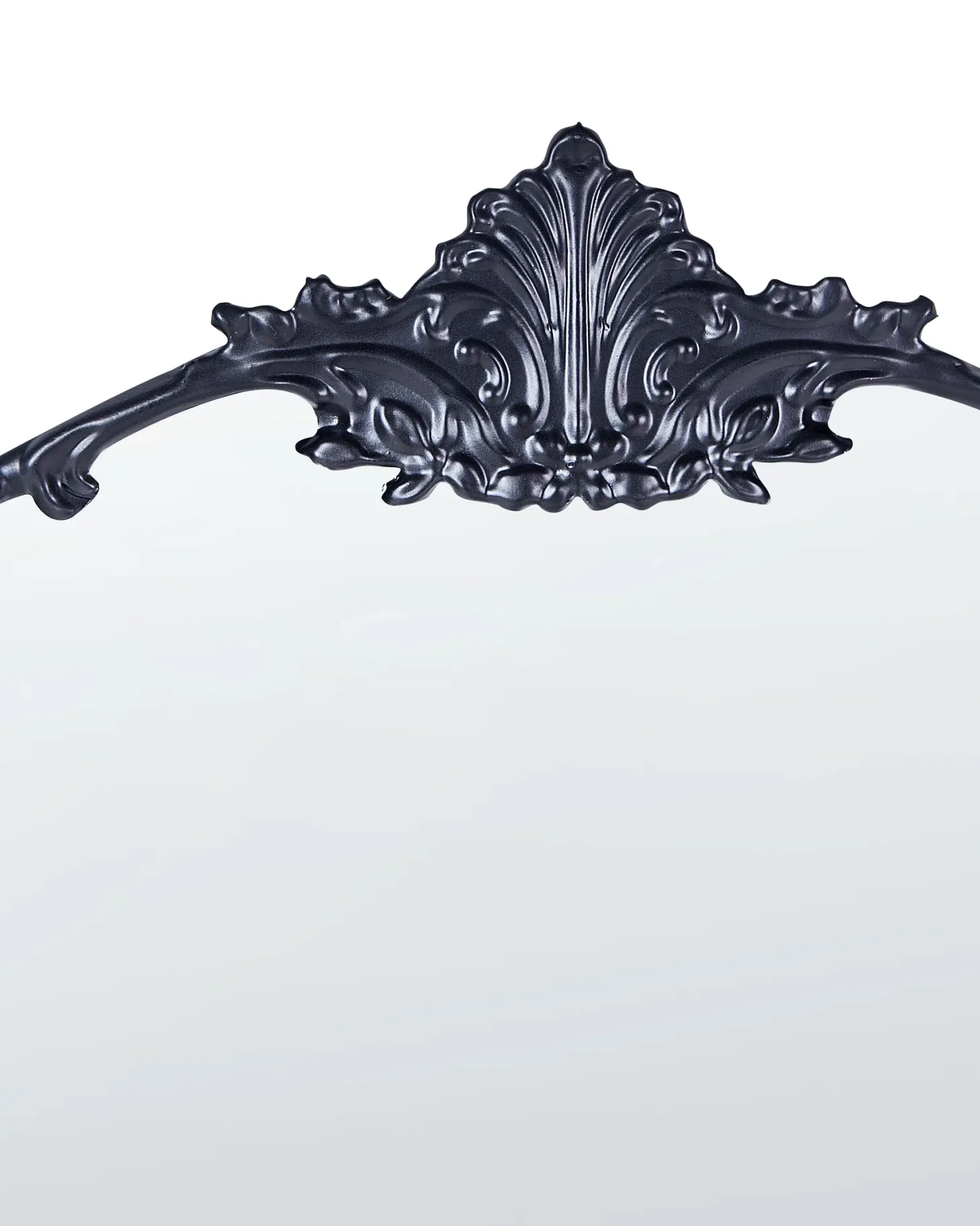 Lustro ścienne SOMMANT 67 cm 76 cm Metal Czarny