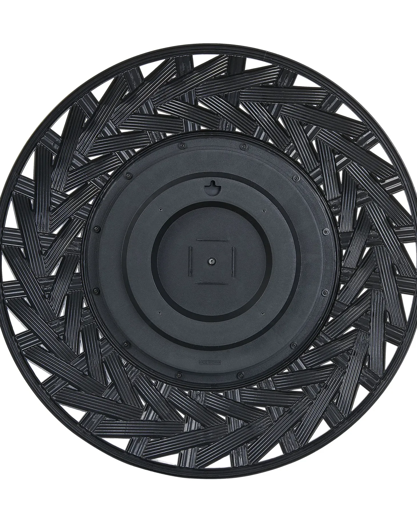 Lustro ścienne TIERGA 60 cm 60 cm Czarny