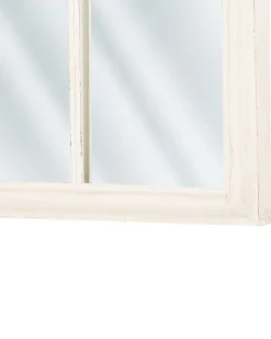Lustro ścienne TRELLY 62 cm 113 cm Metal Biały
