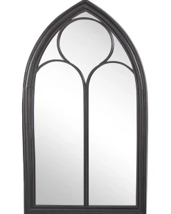 Lustro ścienne TRELLY 62 cm 113 cm Metal Czarny