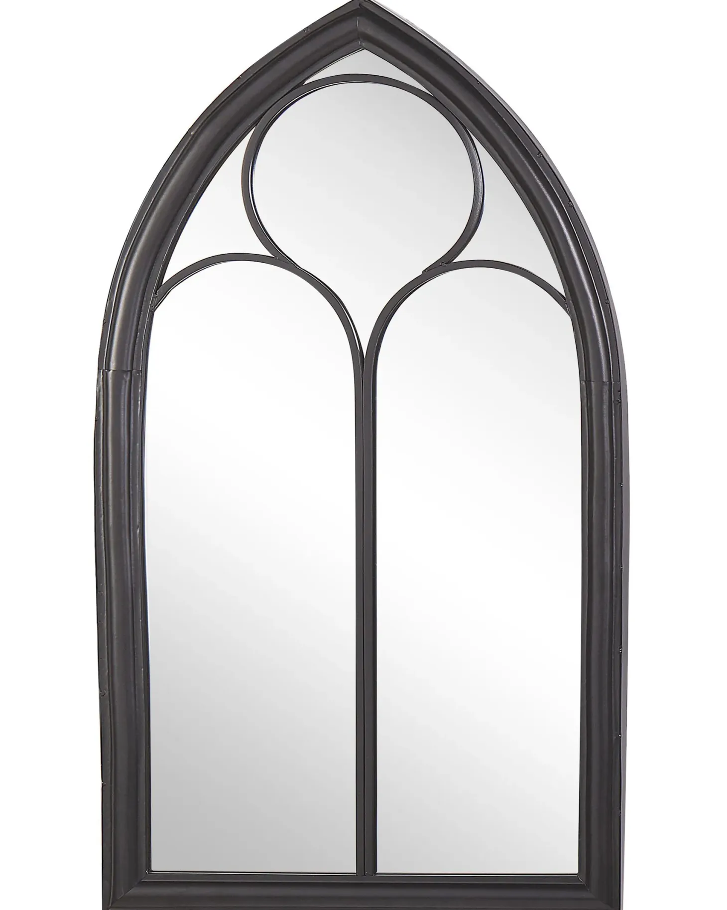 Lustro ścienne TRELLY 62 cm 113 cm Metal Czarny
