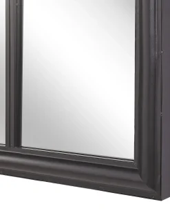 Lustro ścienne TRELLY 62 cm 113 cm Metal Czarny