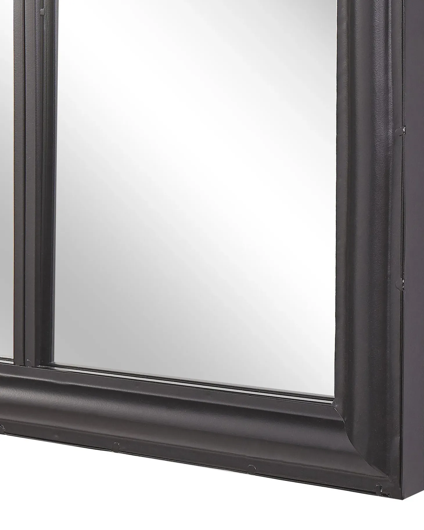 Lustro ścienne TRELLY 62 cm 113 cm Metal Czarny