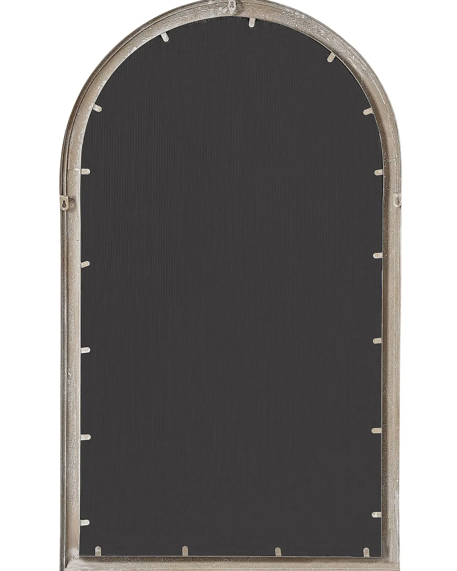 Lustro ścienne TREVOL 77 cm 130 cm Metal Beżowy