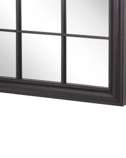 Lustro ścienne TREVOL 77 cm 130 cm Metal Czarny