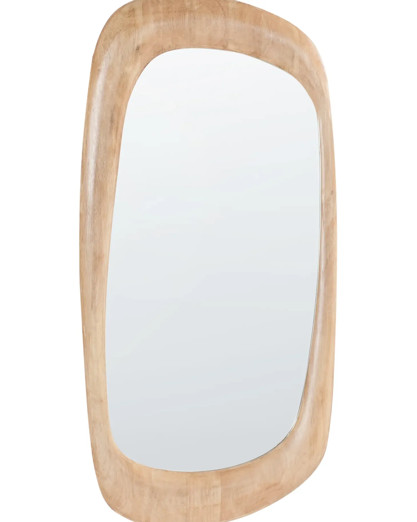 Lustro ścienne TRIZAY 57 cm 120 cm Drewno Brązowy