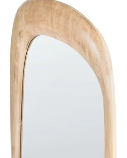 Lustro ścienne TRIZAY 57 cm 120 cm Drewno Brązowy