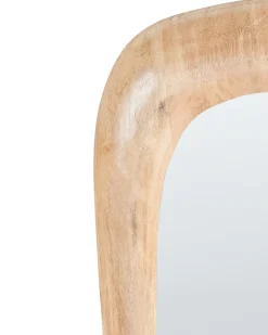 Lustro ścienne TRIZAY 57 cm 120 cm Drewno Brązowy