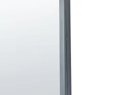 Lustro ścienne TROUY 40 cm 102 cm Metal Czarny