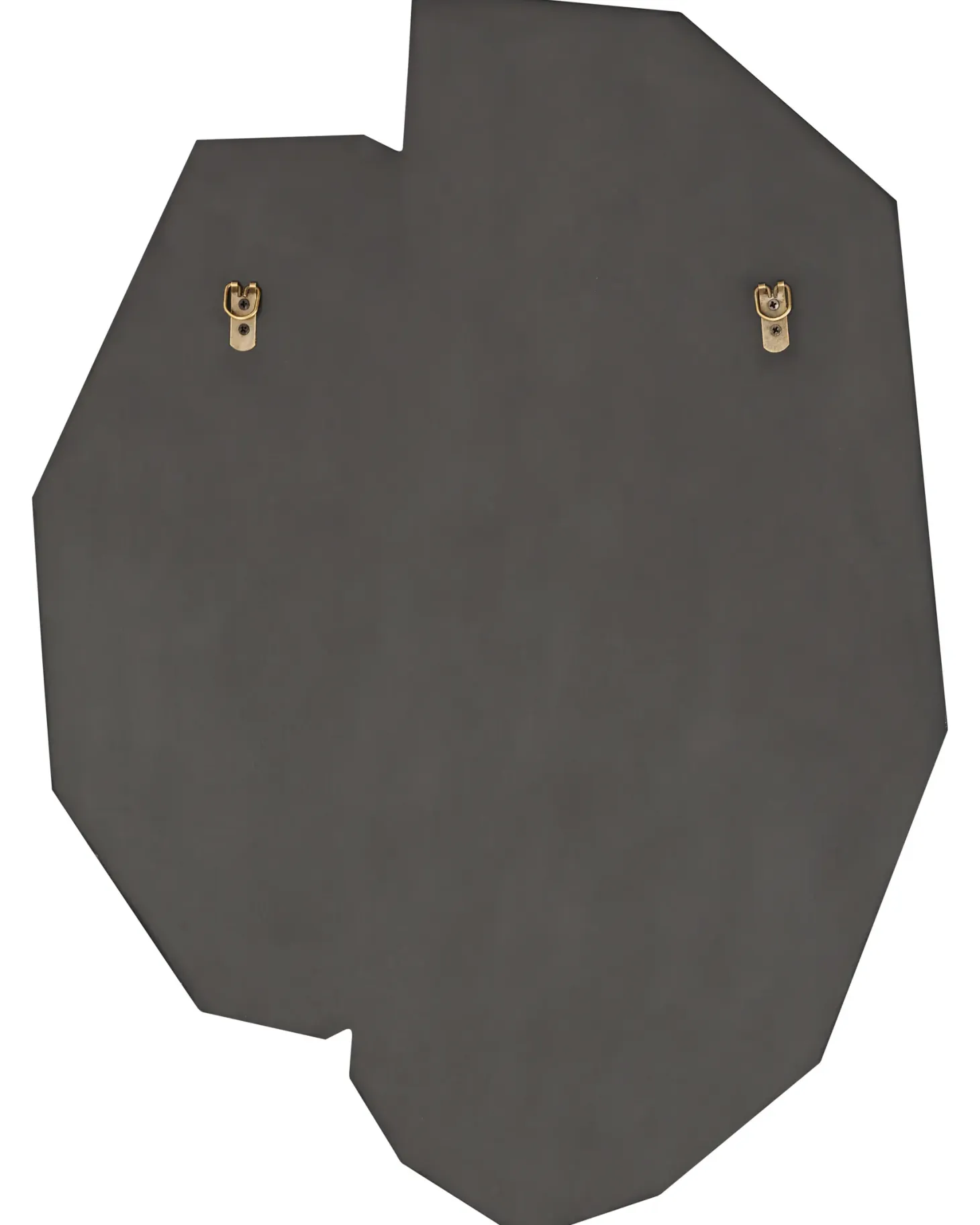 Lustro ścienne TROYON 62 cm 80 cm Różowe złoto
