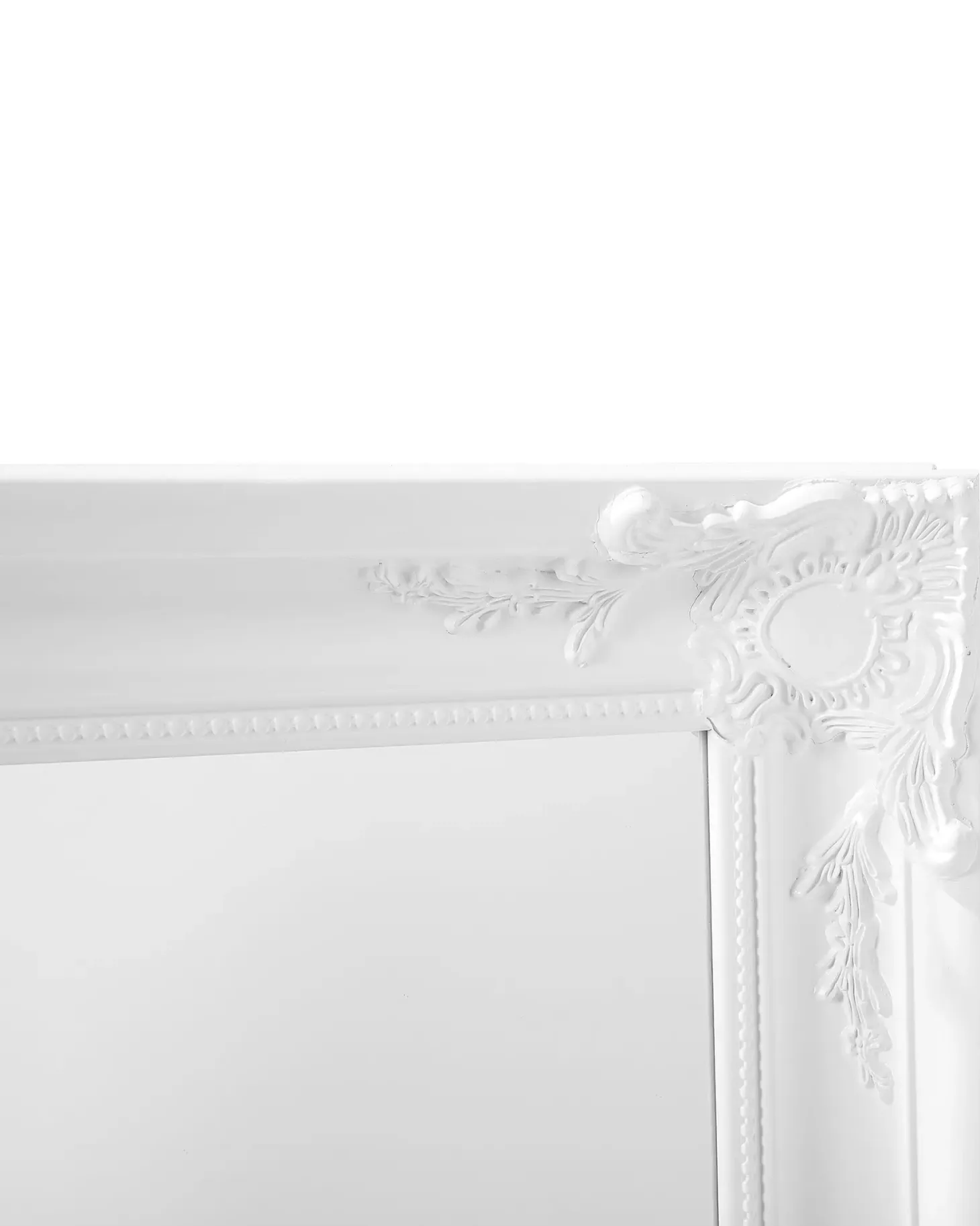 Lustro ścienne VARS 51 cm 141 cm Biały