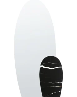 Lustro ścienne VIERZON 58 cm 120 cm Czarny