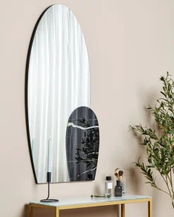 Lustro ścienne VIERZON 58 cm 120 cm Czarny