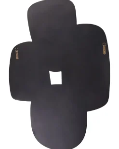 Lustro ścienne VOUZON 80 cm 120 cm Srebrny
