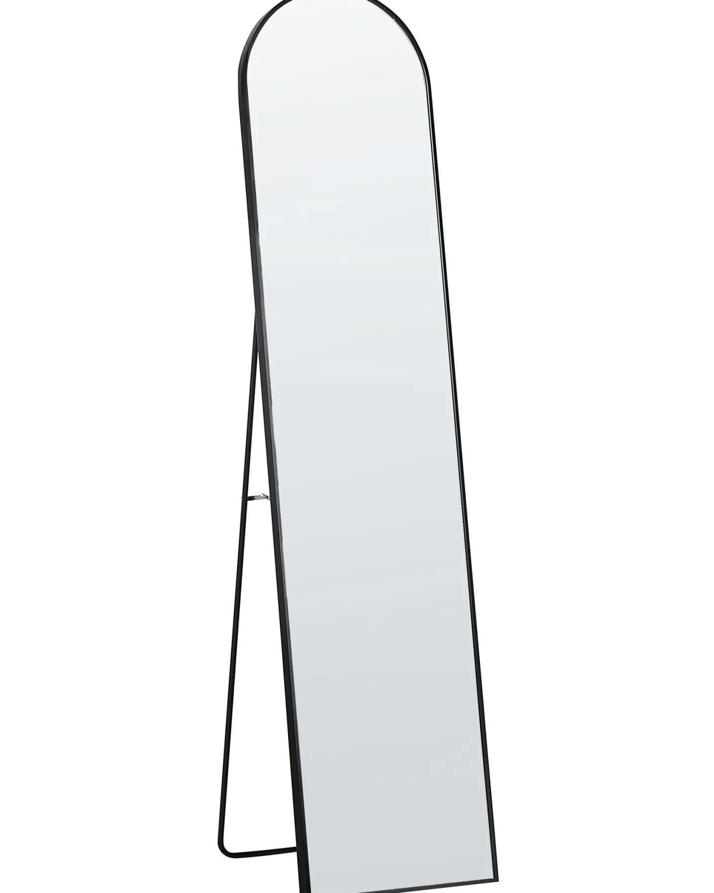 Lustro stojące BAGNOLET 150 cm Metal Czarny