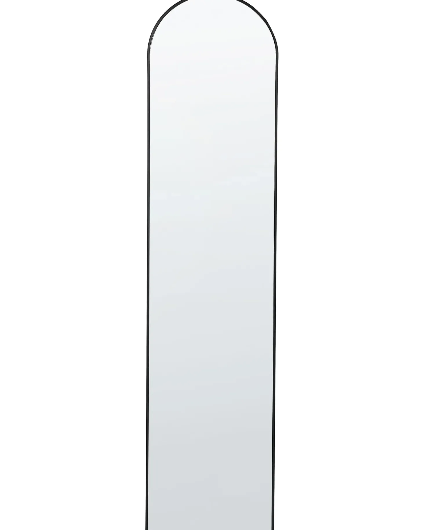 Lustro stojące BAGNOLET 150 cm Metal Czarny