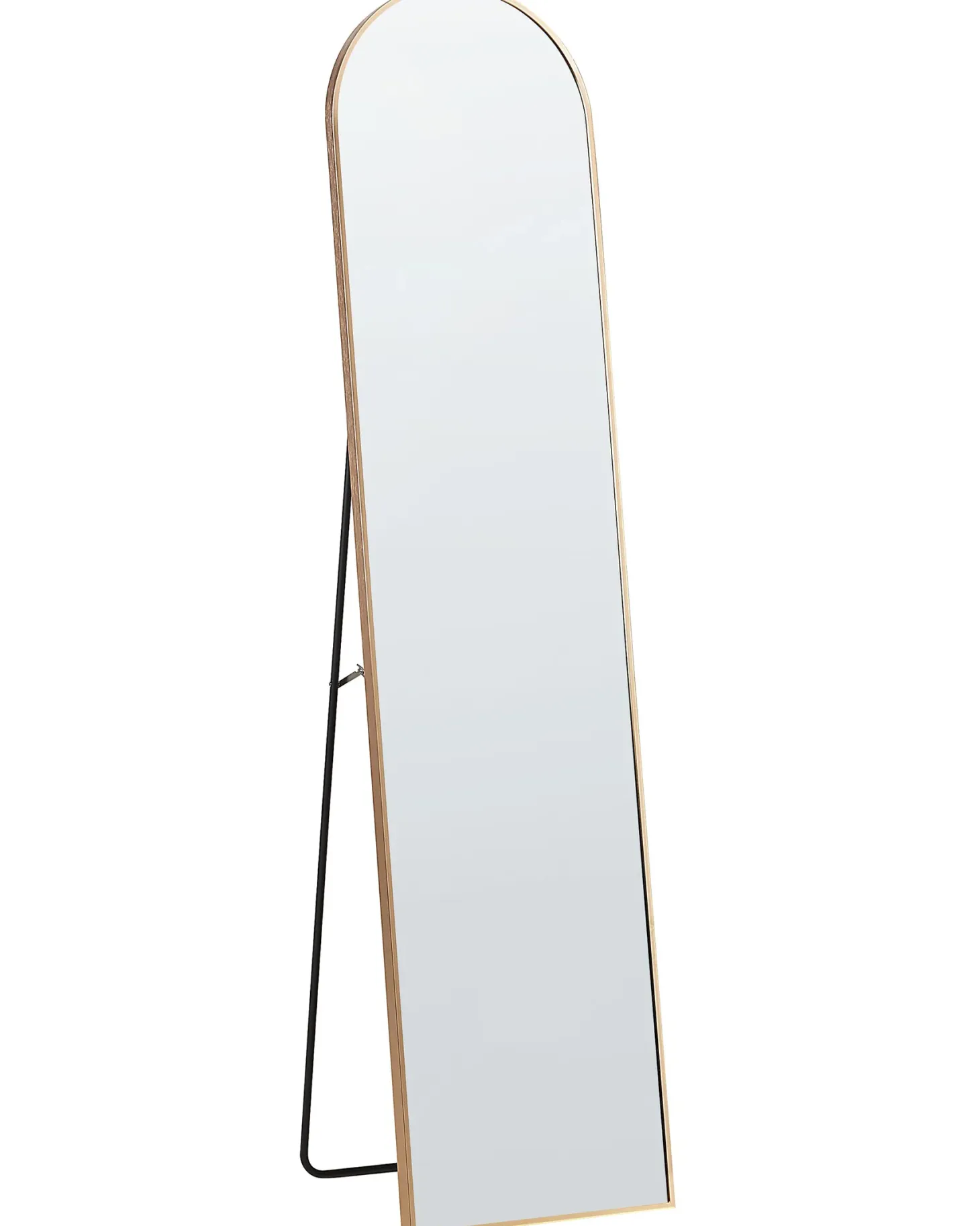 Lustro stojące BAGNOLET 150 cm Metal Złoty