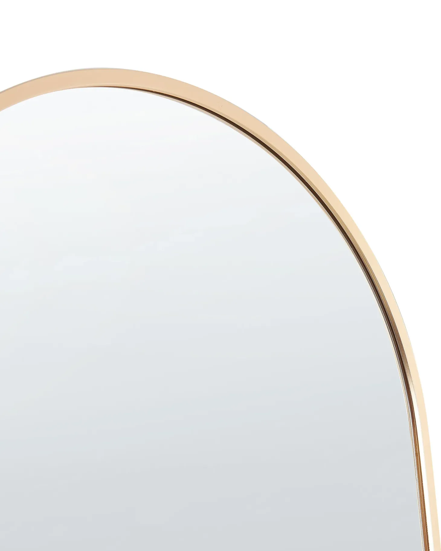 Lustro stojące BAGNOLET 150 cm Metal Złoty