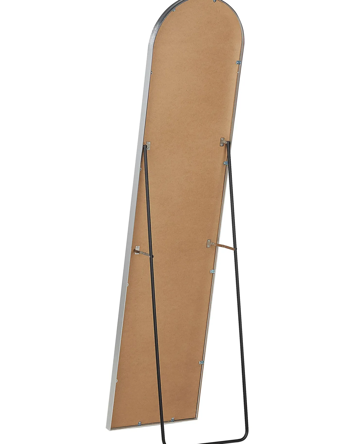 Lustro stojące BAGNOLET 150 cm Metal Srebrny