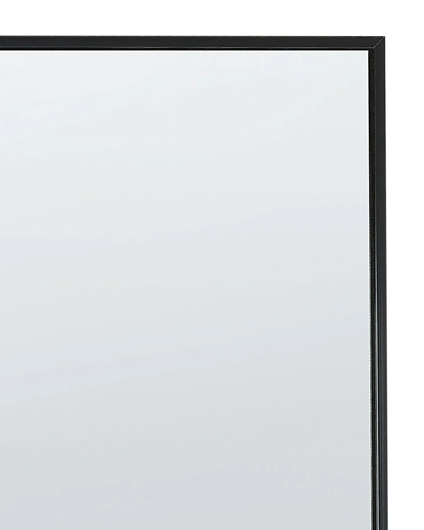 Lustro stojące BEAUVAIS 156 cm Metal Czarny