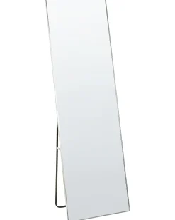 Lustro stojące BEAUVAIS 156 cm Metal Srebrny