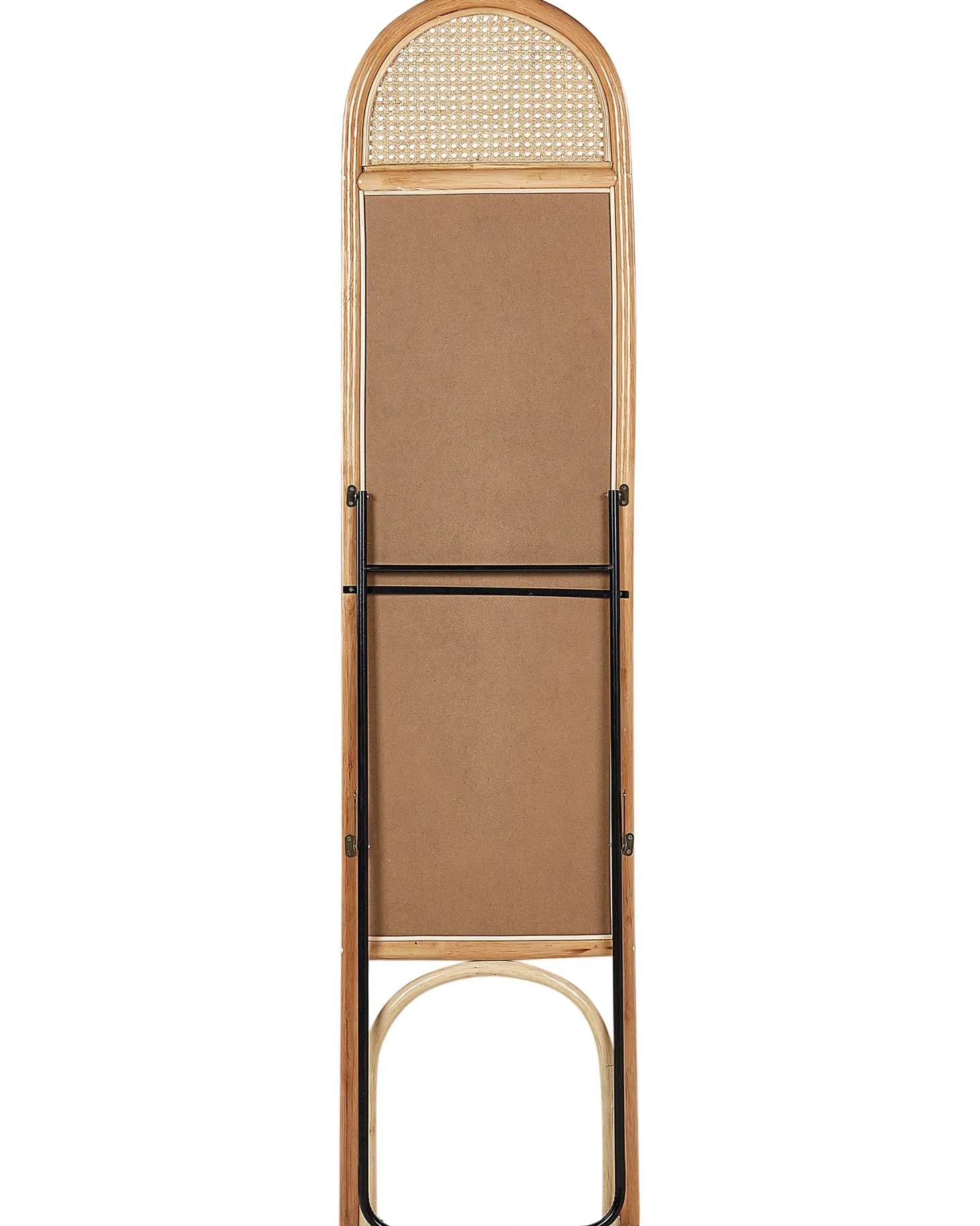 Lustro stojące BRUSSEY 170 cm Rattan Naturalny