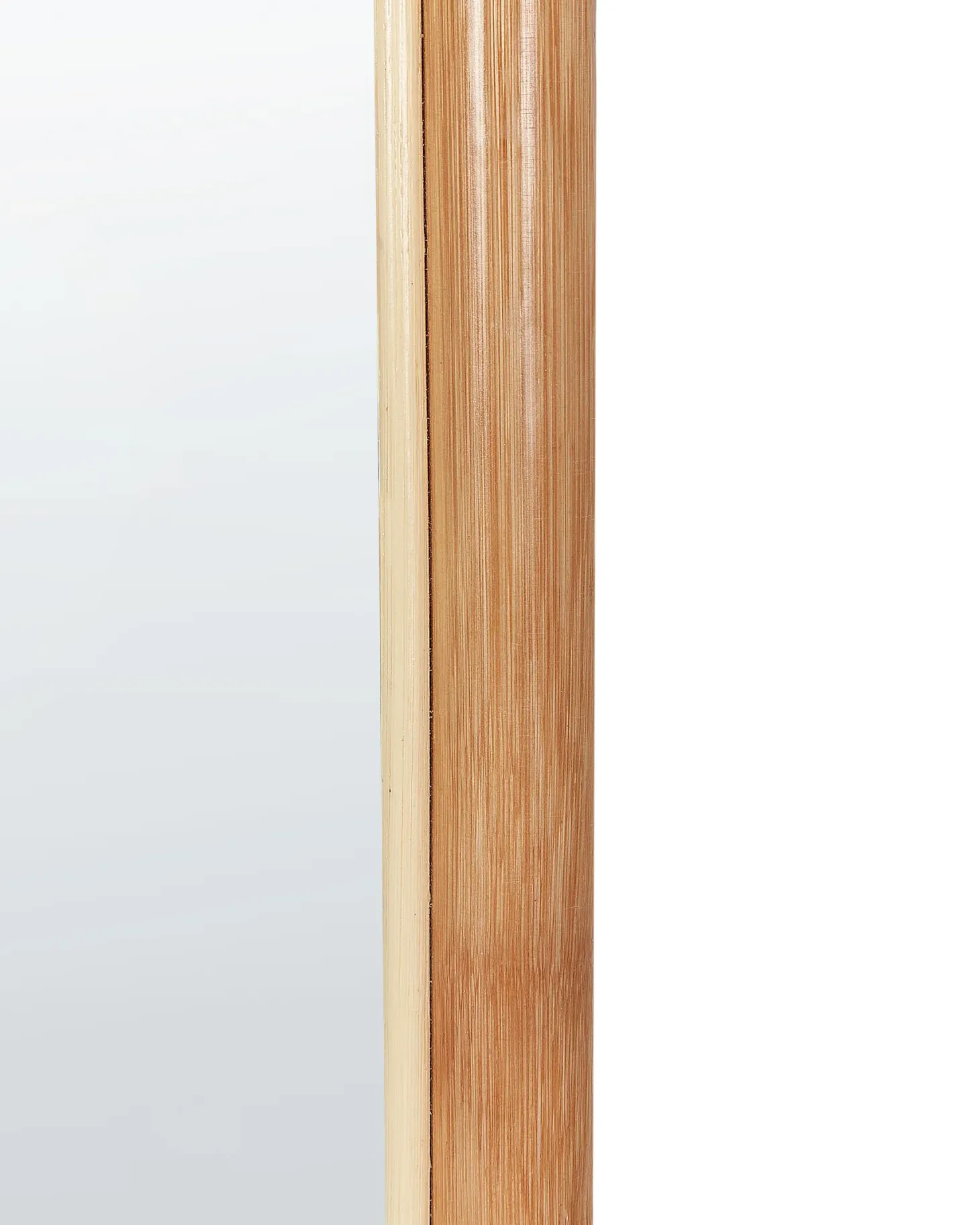 Lustro stojące BRUSSEY 170 cm Rattan Naturalny