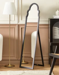 Lustro stojące CHATILLON 150 cm Czarny