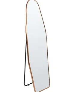 Lustro stojące LARCHE 160 cm Metal Złoty