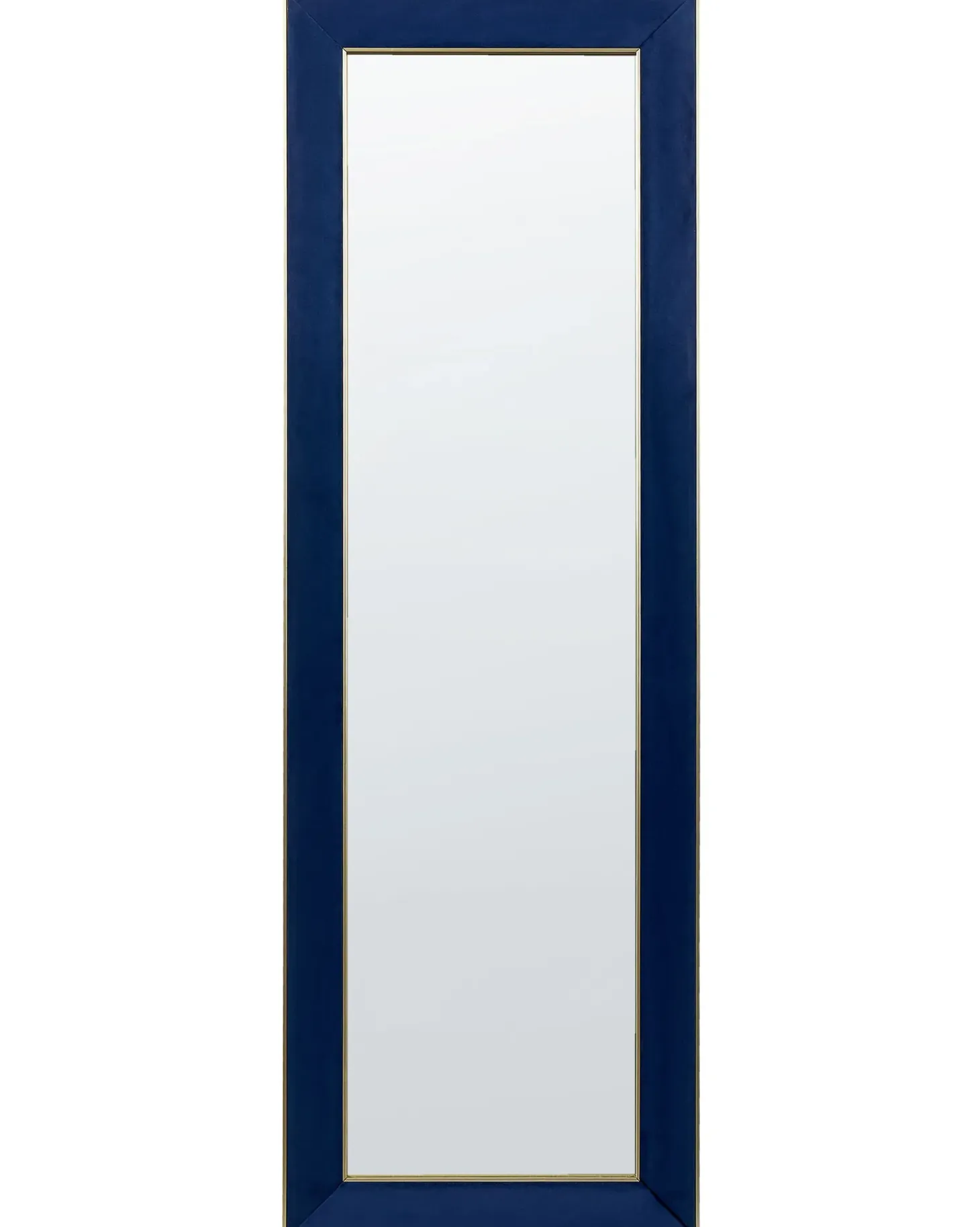Lustro stojące LAUTREC 150 cm Welur Granatowy