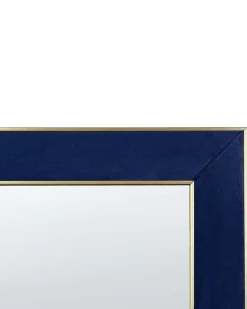 Lustro stojące LAUTREC 150 cm Welur Granatowy