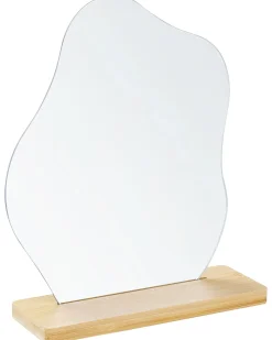 Lustro stojące LOZERE 19 cm 22 cm Bambus Jasnobrązowy