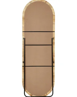 Lustro stojące MONTOT 150 cm Rattan Naturalny