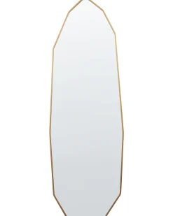 Lustro stojące TARTAS 165 cm Metal Złoty