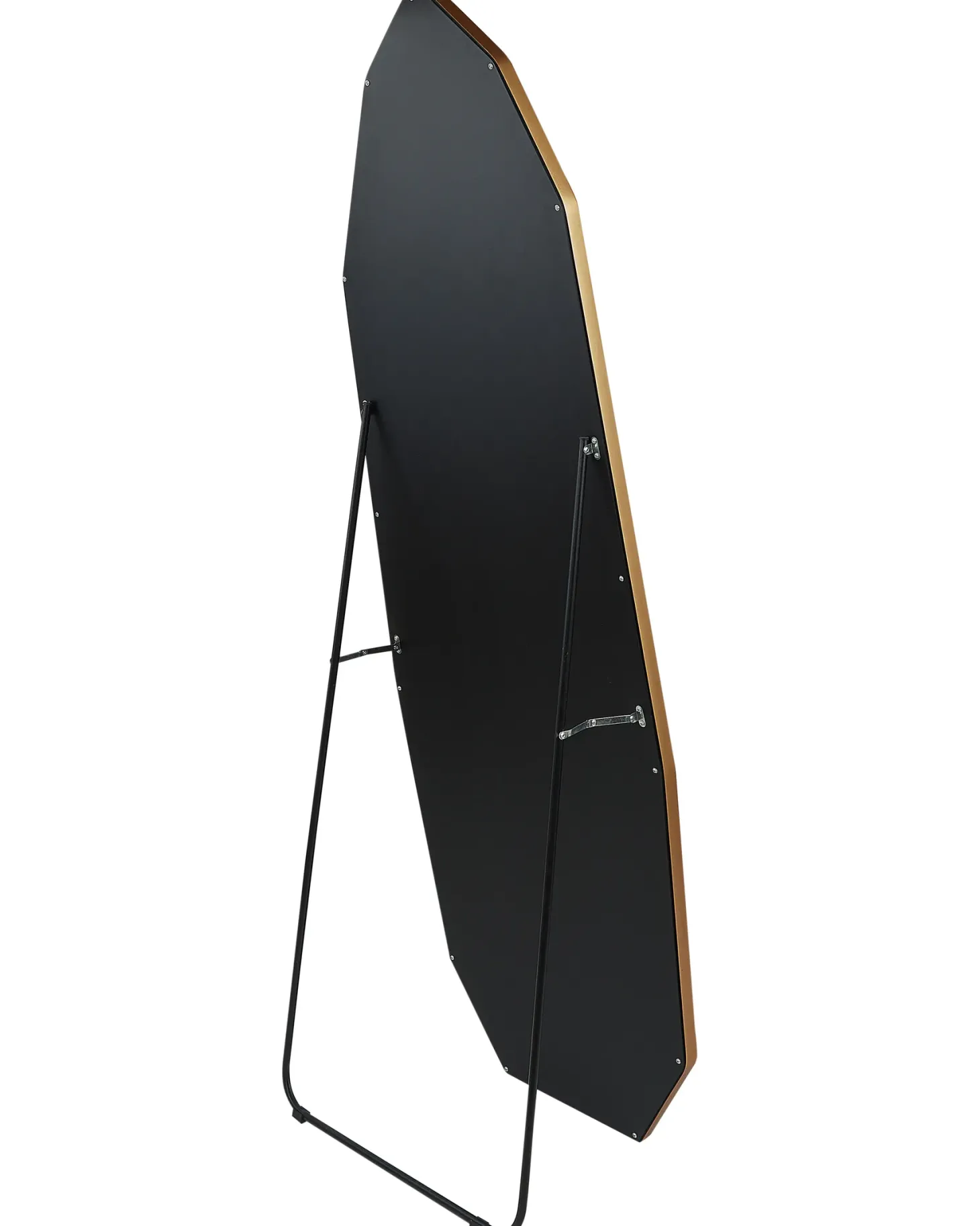 Lustro stojące TARTAS 165 cm Metal Złoty