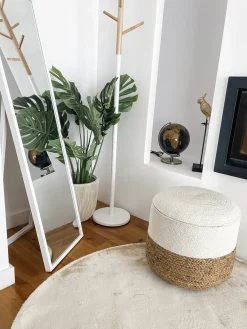 Lustro stojące TORCY 140 cm Biały