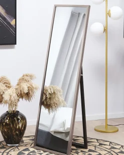 Lustro stojące TORCY 140 cm Srebrny