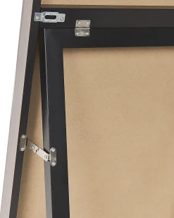 Lustro stojące TORCY 140 cm Srebrny