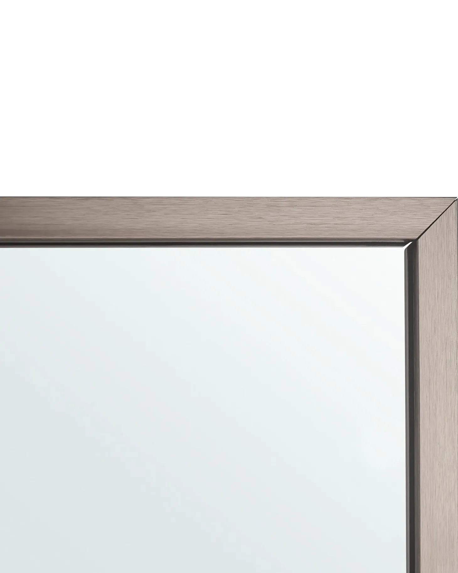 Lustro stojące TORCY 140 cm Srebrny
