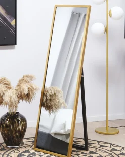 Lustro stojące TORCY 140 cm Złoty