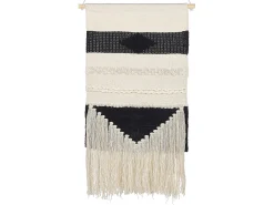 Makrama ścienna DASKA Bawełna 107 cm Beżowy