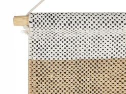 Makrama ścienna HANGU Bawełna 114 cm Beżowy
