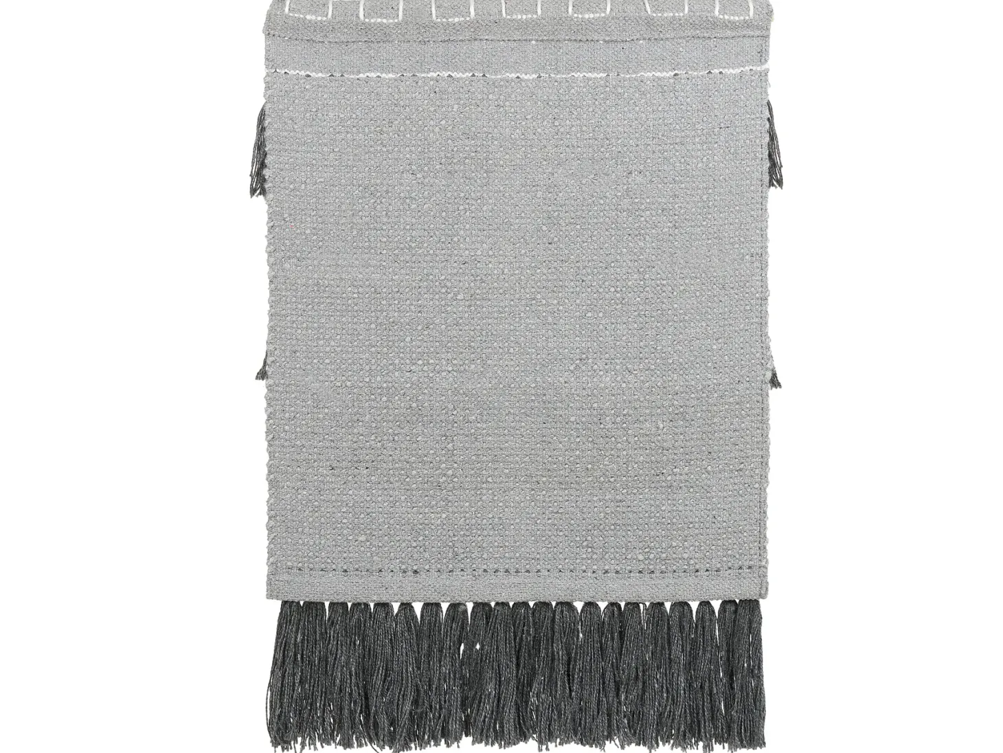 Makrama ścienna JIWA Bawełna 106 cm Szary