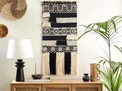 Makrama ścienna MURIDKE Bawełna 145 cm Beżowy