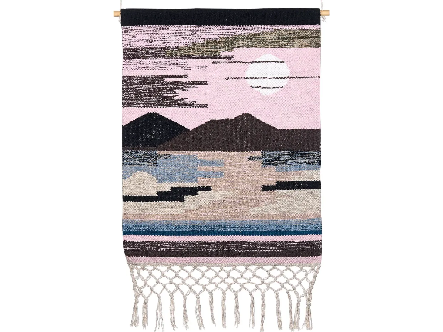 Makrama ścienna SADDA Bawełna 80 cm Kolorowy