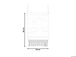 Makrama ścienna SADDA Bawełna 80 cm Kolorowy