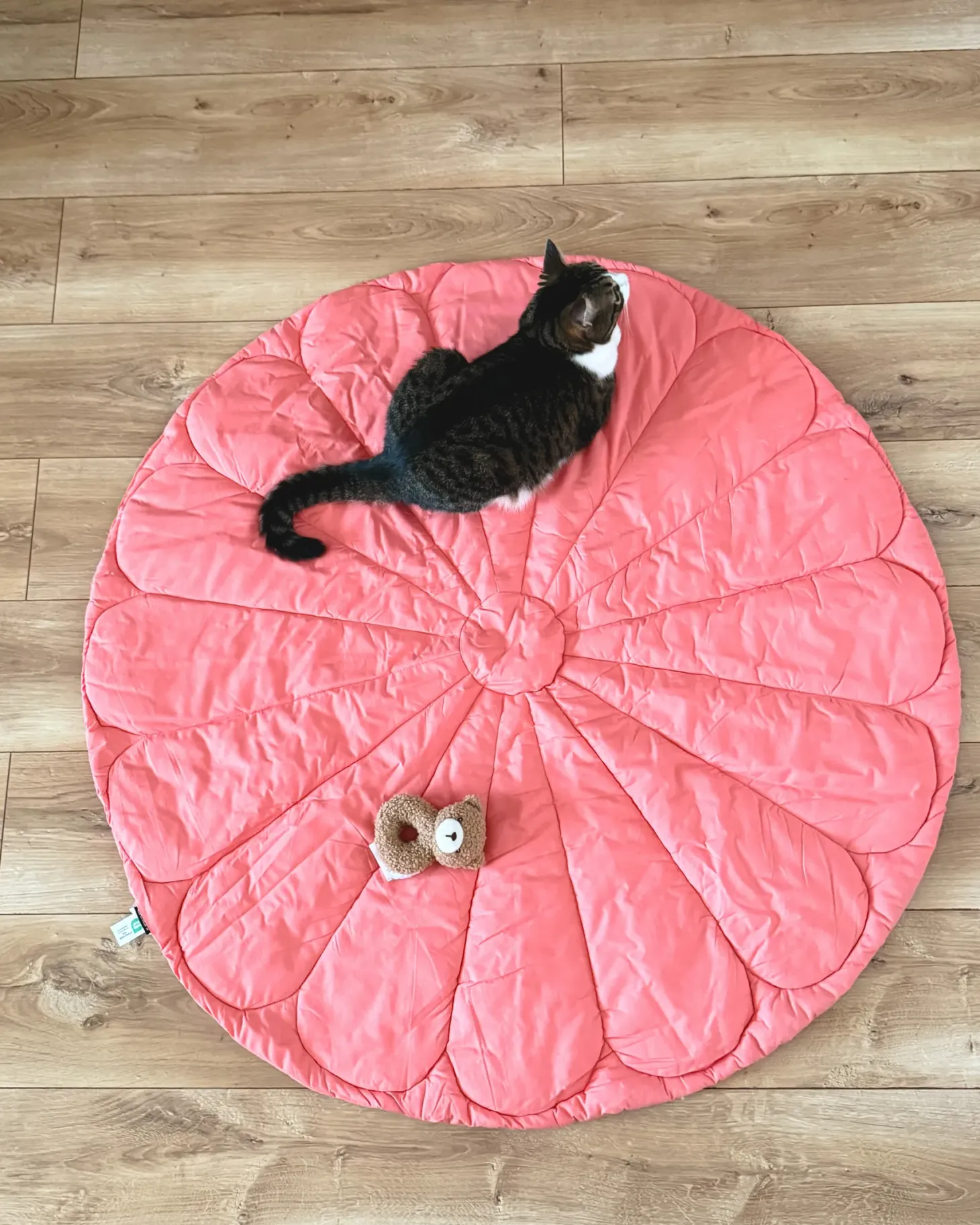 Mata dla dzieci ELIZJUM 110 x 110 cm Bawełna Różowy