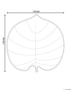 Mata dla dzieci EOLIA 110 x 110 cm Bawełna Złamana biel