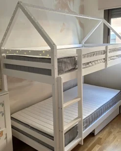Outlet Materac kieszeniowy ROOMY H2/3 średnio twardy 90 x 200 cm Dzieci Materace Dziecięce|Materace Dziecięce