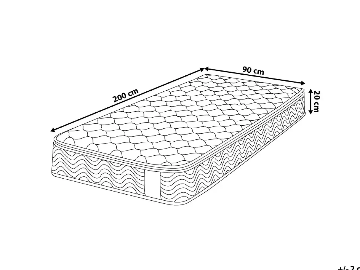 Sale Materac kieszeniowy SPLENDOUR H3/4 twardy 90 x 200 cm Dzieci Wszystkie Materace|Wszystkie Meble I Akcesoria Dziecięce